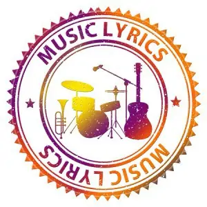 63918663 - music lyrics indicating sound track and acoustic